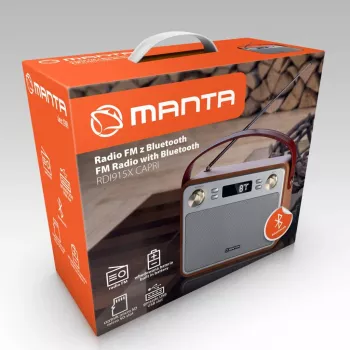 Manta RDI915X Capri Radio, FM, Bluetooth, USB