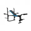Banco de entrenamiento multifuncional ajustable Rebel RBA-2007 — respaldo y asiento ajustables, plegable, 1610×1300×1005 mm, 18,6 kg