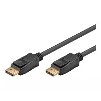 Goobay | Cable de conexión DisplayPort 1.4 | 64798 | Conector macho DisplayPort | Conector macho DisplayPort | DP a DP | 2 m