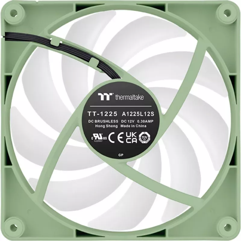 Ventilador THERMALTAKE CT120 120 mm ARGB Sync verde claro, pack de 2