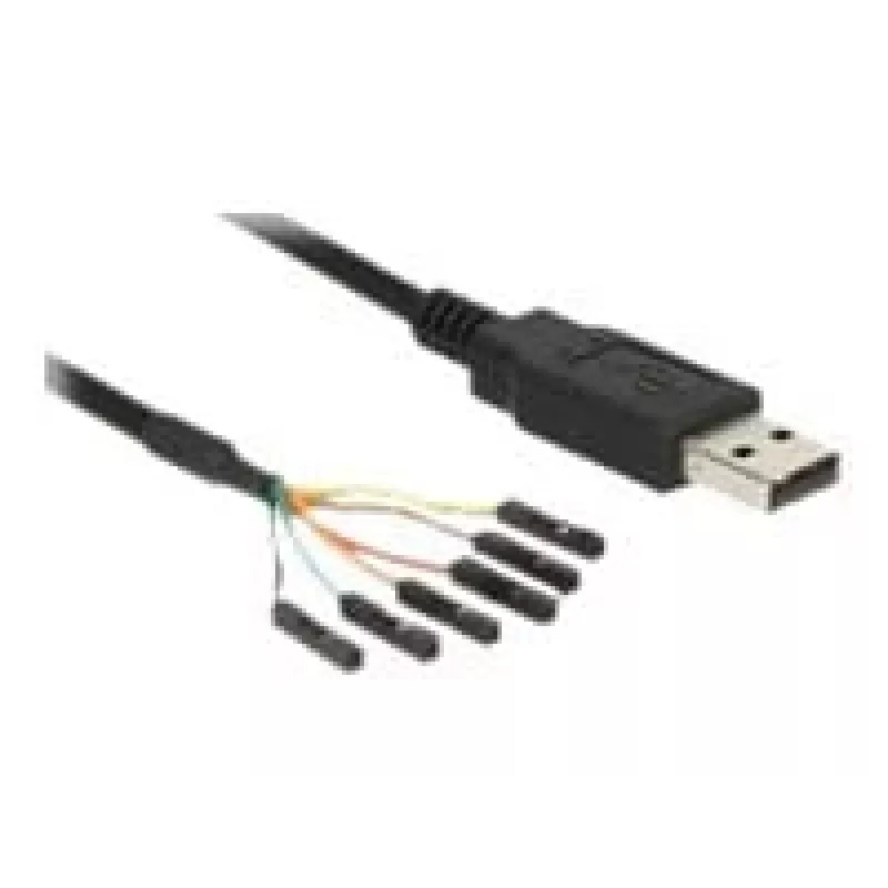 Cable USB DeLOCK 1,8 m USB2.0-A/TTL 6 polos negro