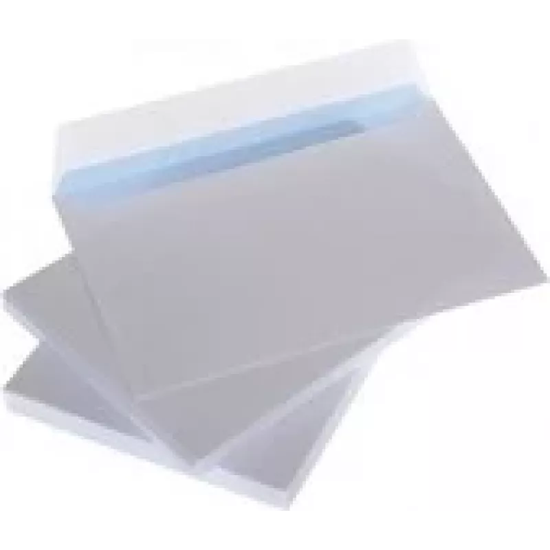 Sobres con solapa C4 229x324 mm, blanco 90 g, caja 500 uds.