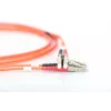 Cable patch de fibra óptica DIGITUS LC/LC 50/125µm 3m multimodo dúplex libre de halógenos hasta 1Gbit con protocolo de medición naranja OM2 (DK-2533-03)