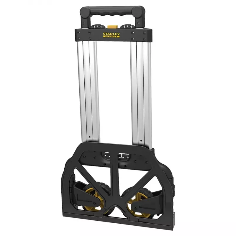 Carro de transporte plegable STANLEY FXWT-705-SP — carretilla, estructura de aluminio, capacidad de carga 70 kg, plegable, 2 ruedas