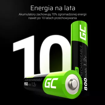 Green Cell GR08 pila doméstica recargable AAA níquel-metal hidruro (NiMH)