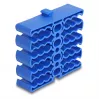 Sujetacables DeLOCK 66325 azul 24 entradas de cable