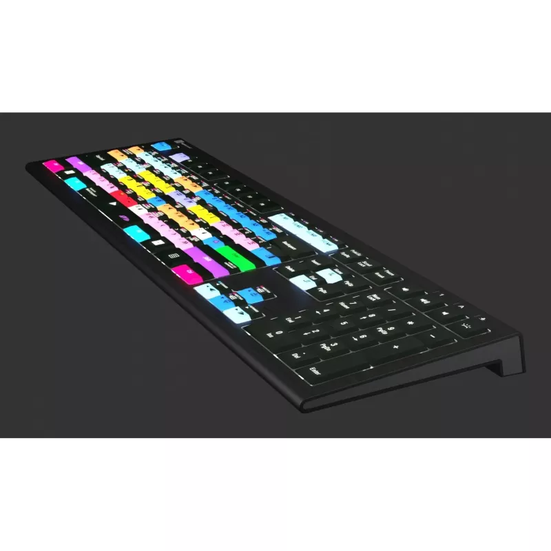 LogicKeyboard Astra 2 Pro Avid Media Composer teclado de edición retroiluminado, UK, PC