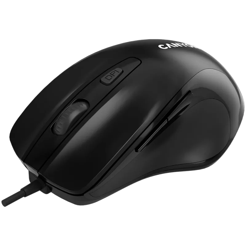 Ratón CANYON M-6 con cable negro