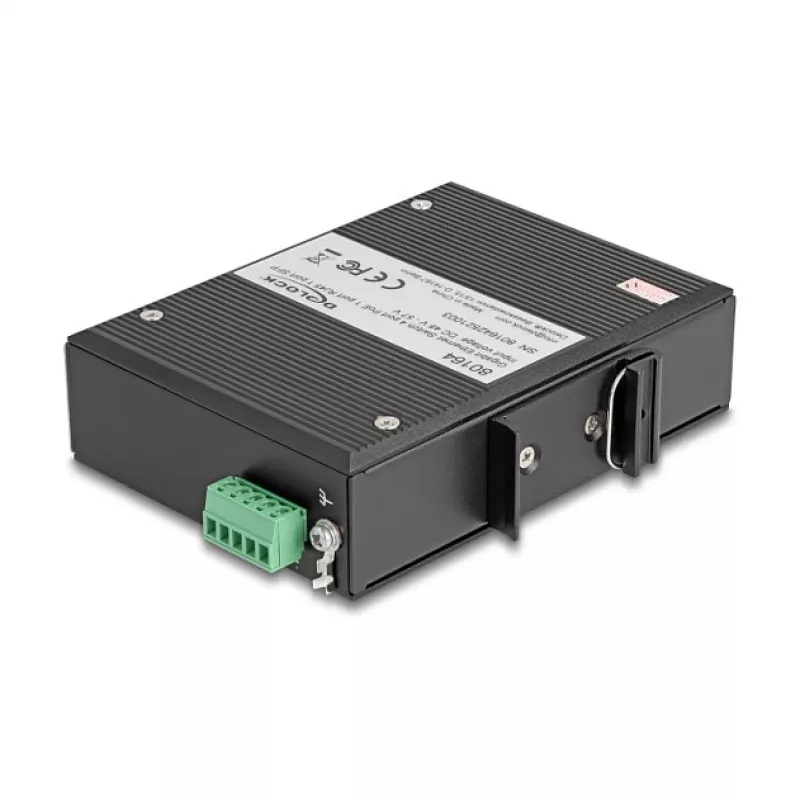 Switch de red DELOCK 80164 4 puertos Gigabit PoE con 1 puerto RJ45 uplink