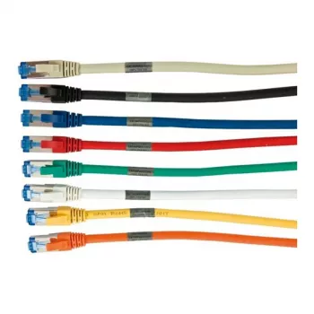 Cable de red RJ45 - CAT6A 500MHz - 2 m - naranja - S-STP (S/FTP) - AWG26 - LSZH - Synergy 21
