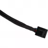 Extensión de cable Alphacool 18673 plástico negro 150 mm
