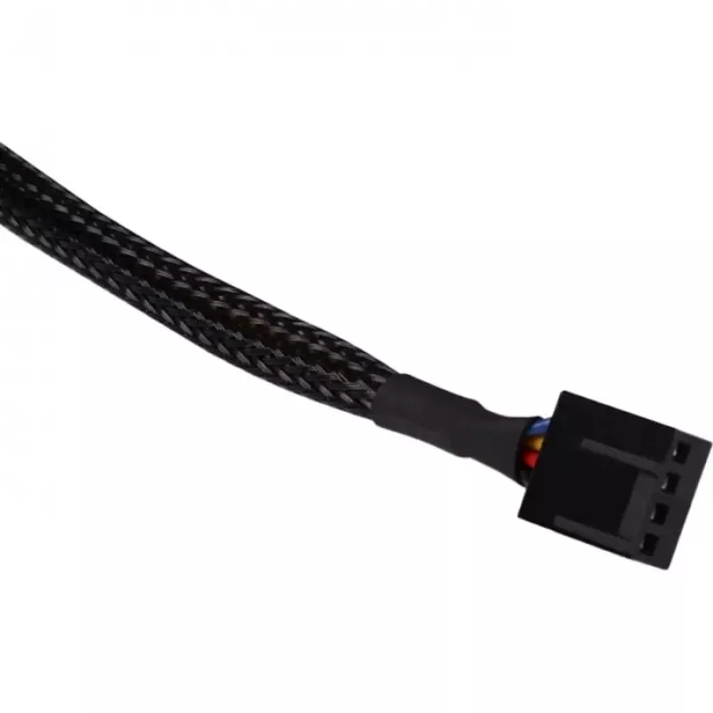 Extensión de cable Alphacool 18673 plástico negro 150 mm