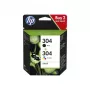Cartuchos de tinta originales HP 304 pack de 2 negro/tricolor