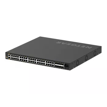 NETGEAR GSM4248P-100EUS Switch de red gestionado L2/L3/L4 Gigabit Ethernet (10/100/1000) Power over Ethernet (PoE) Negro