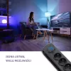 Protector de sobretensión 5 tomas 3m negro