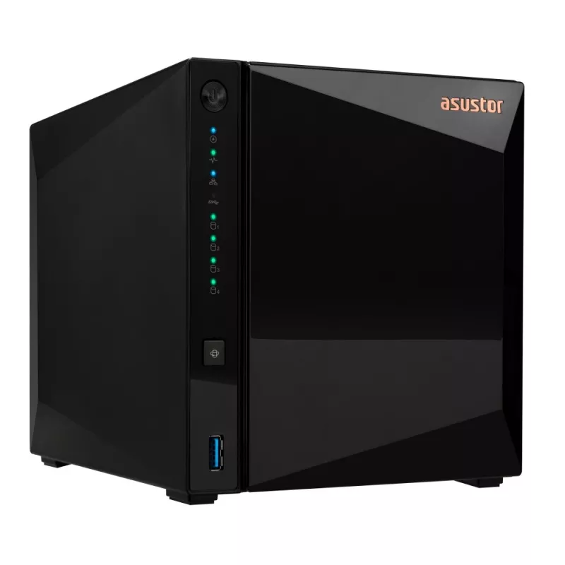 Asustor DRIVESTOR 4 Pro Gen2 AS3304T V2 NAS Realtek RTD1619B 2 GB DDR4 ADM Negro