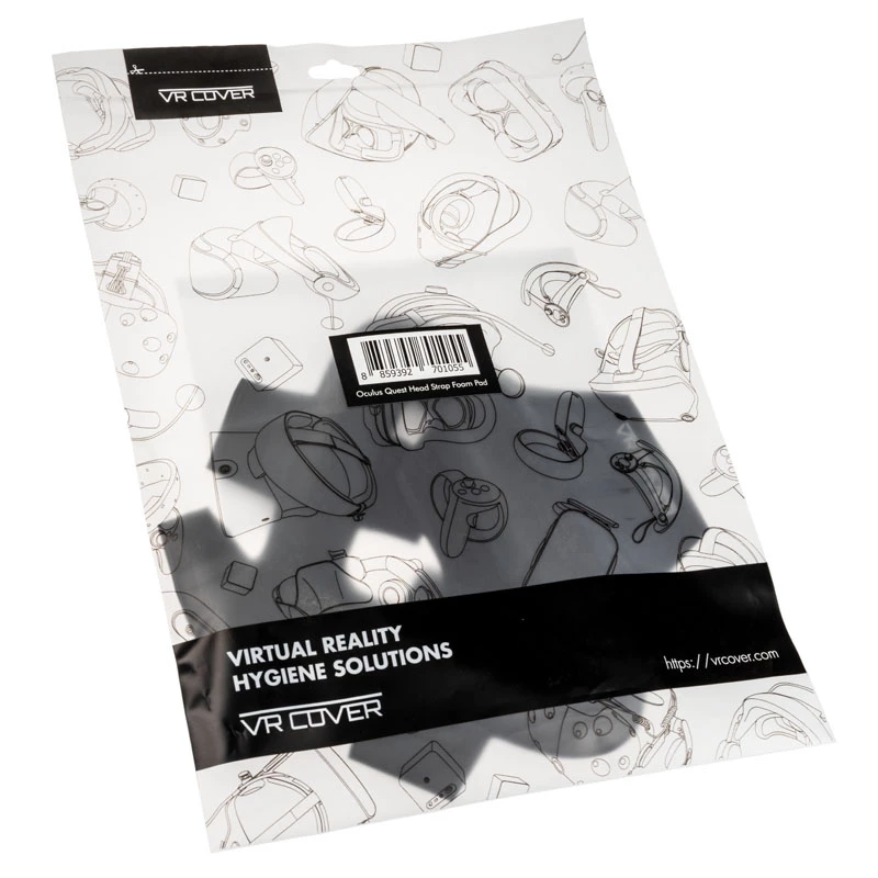 Correa para visor de realidad virtual VR Cover VRCOQHSF — espuma negra, 1 ud.