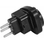 Adaptador de enchufe Omnitronic 30236262 EU a CH 10A para conectar dispositivos EU a tomas suizas