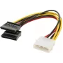 Adaptador de fuente de alimentación ShiverPeaks 78233-HQ — cable digital de 4 pines a 2×15 pines