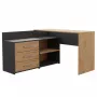 Mesa de ordenador de esquina Topeshop DANY ANT/ART KPL en L tablero de aglomerado