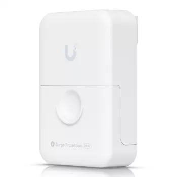 Protector contra sobretensiones Ethernet UBIQUITI UACC-ETH-SP-Pro — 10 Gbit/s, 600 V, policarbonato, blanco