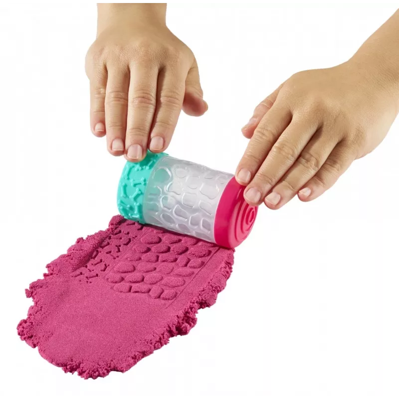Plastilina Wonder Factory Never Dry Dough, verde lima, rosa