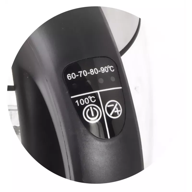 Esperanza EKK026 hervidor 1,7 L 2200 W negro, transparente
