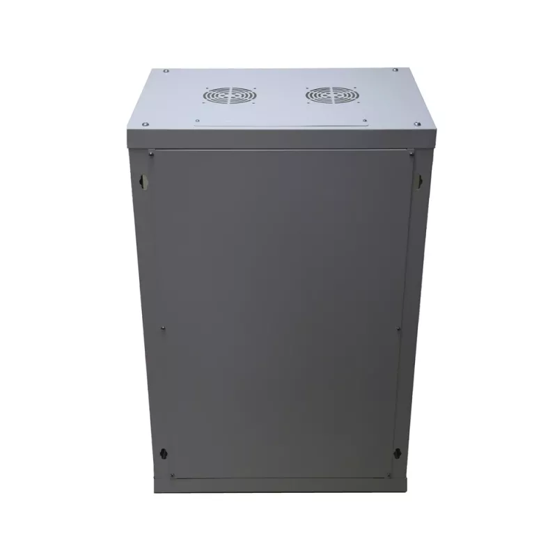 Armario de pared Extralink carcasa rackmount 18U 600x600 gris cerradura con llave