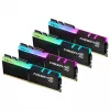 DIMM 32 GB DDR4-3200 (4x 8 GB) Quad-Kit, memoria RAM negra, F4-3200C16Q-32GTZRX, Trident Z RGB, INTEL XMP