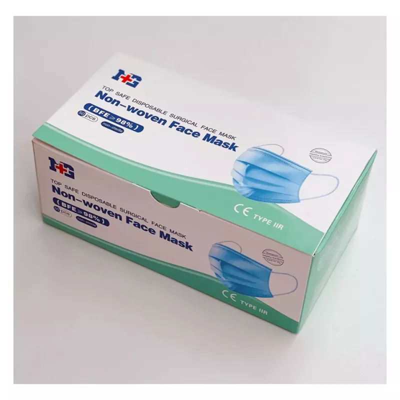 Mascarilla desechable de tela no tejida Uniroar modelo 50 uds. mascarillas de protección desechables