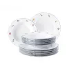 Seltmann Weiden Vajilla 12 piezas porcelana blanca