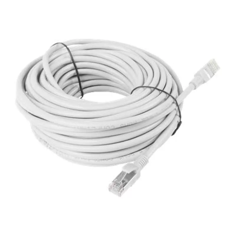 LANBERG Cable de red Cat5e U/UTP RJ-45 PCU5-10CC-1500-S, 15 m, Gris, CCA, 26 AWG, 100 MHz