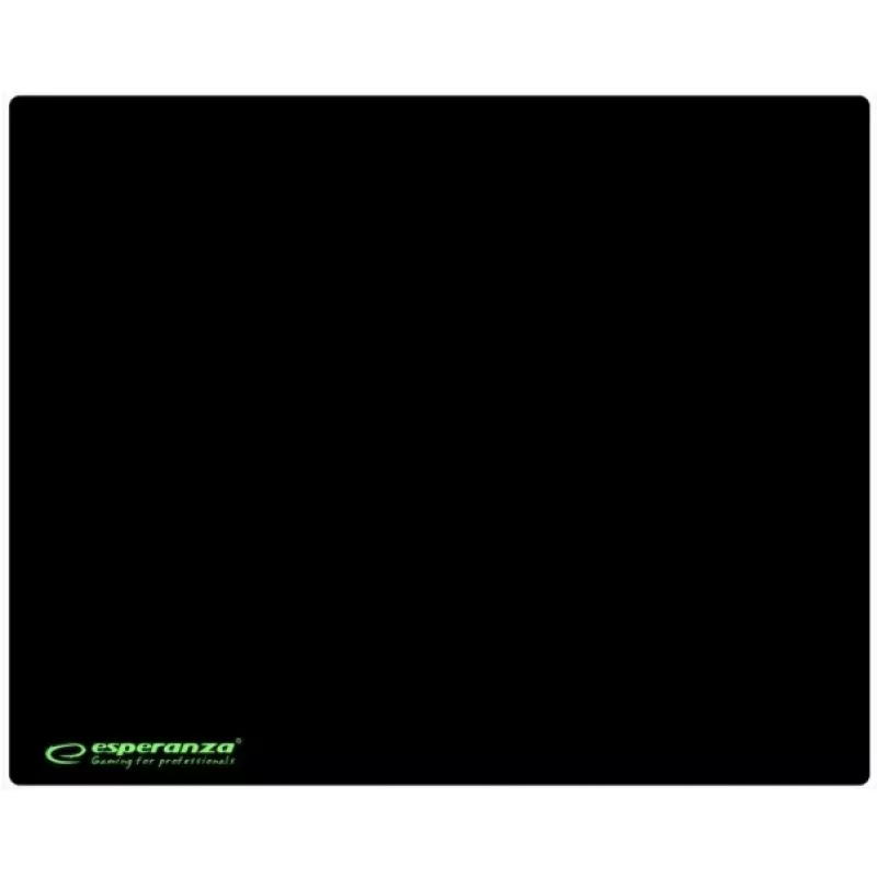 Alfombrilla gaming ESPERANZA EGP102K — goma, 300×240 mm, 3 mm de grosor, antideslizante, negra
