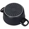 Olla BALLARINI 75002-920-0 redonda negra aluminio 20 cm