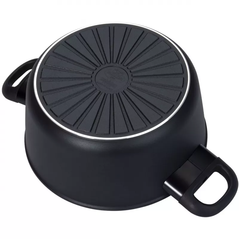 Olla BALLARINI 75002-920-0 redonda negra aluminio 20 cm