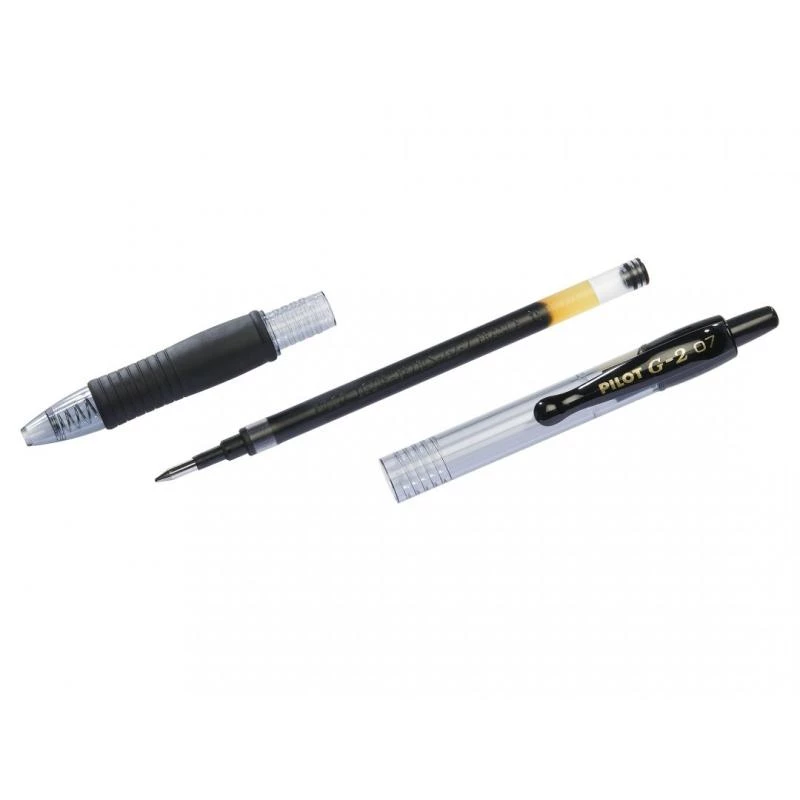 Bolígrafo de gel retráctil Pilot BL-G2-7-R Fino Rojo