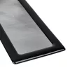 Filtro antipolvo Demciflex 260 mm x 80 mm - negro/negro