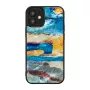 Funda protectora iKins para Apple iPhone 12 mini — azul cielo