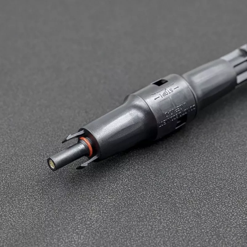Conector solar QOLTEC MC4 1500V 30A – conector de cable fotovoltaico para exterior