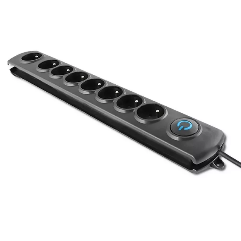 Protector contra sobretensiones Qoltec 8 tomas 3,0 m 50114