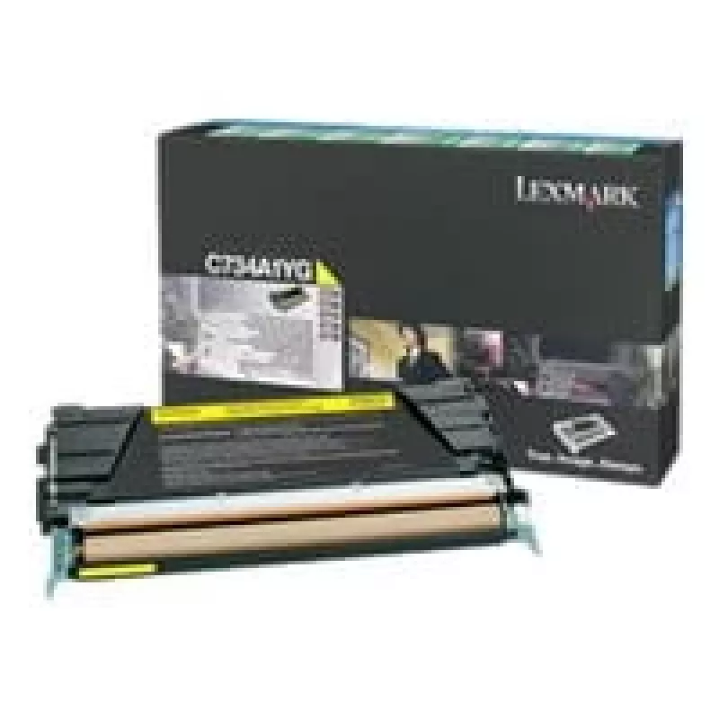 Lexmark - tóner - 1 x amarillo - 6000 páginas - LRP / LCCP (C734A1YG)