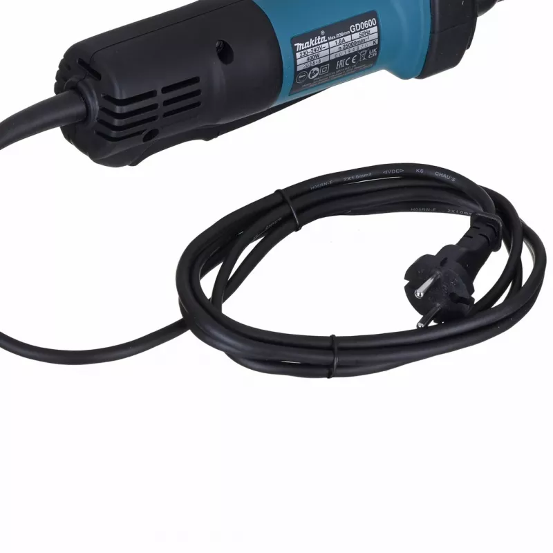Makita GD0600 rectificadora recta 25000 rpm azul 400 W