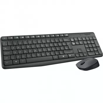 Logitech MK235 - Conjunto de teclado y ratón - Inalámbrico