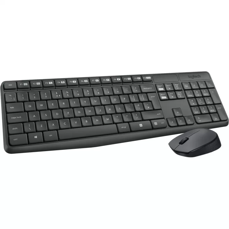 Logitech MK235 - Conjunto de teclado y ratón - Inalámbrico
