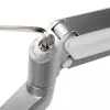LogiLink BP0090 Soporte de monitor / pie 68,6 cm (27) Escritorio Plata