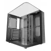 Caja de PC semitorre TACENS Mars Gaming MC-INFINIOLITE, negra, cristal templado, compatible con ATX/Micro-ATX/Mini-ITX, ventilador de 120 mm