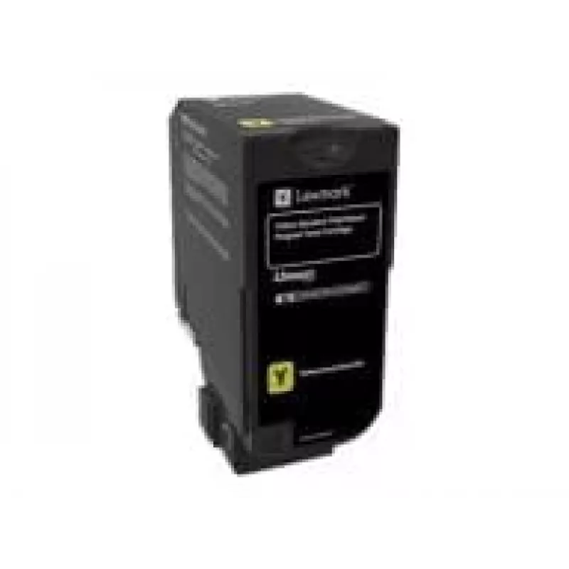 Lexmark 74C2SY0 - tóner amarillo - para CS720de, CS720dte, CS725de, CS725dte, CX725de, CX725dhe, CX725dthe