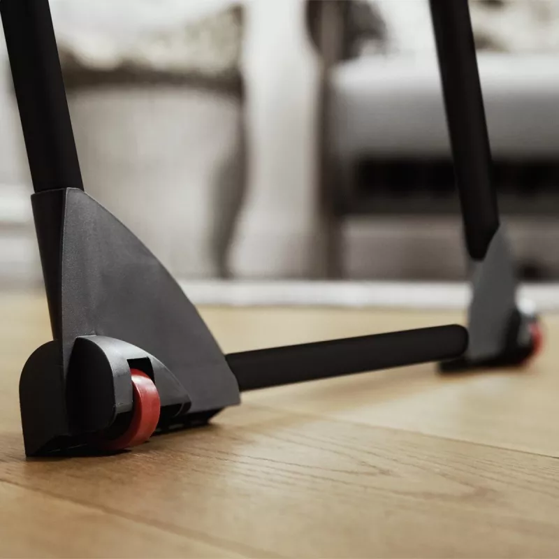 Tendedero VILEDA Infinity Flex Ultimate Telescópico — negro, aluminio recubierto, 30 m de superficie de secado, plegable, ruedas