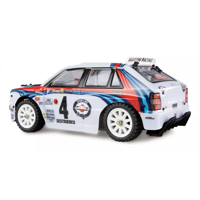 Coche radiocontrol Amewi Hyper Go Lancia Delta HF Integrale 4WD rallye drift modelo (MPN 21109)