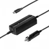 Akyga AK-ND-83 cargador USB-C para coche 65 W, Power Delivery, entrada 12/24 V, salida 5–20 V, 1,8 m